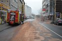 Stadtbus fing Feuer Koeln Muelheim Frankfurterstr Wiener Platz P358